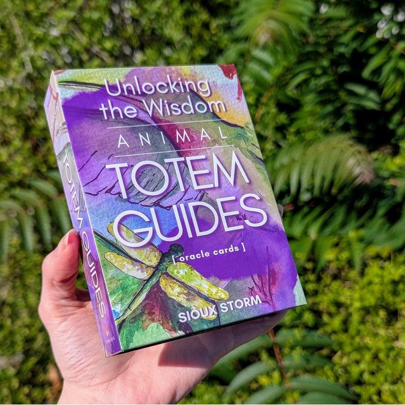 SHOW PRODUCT: Animal Totem Guides || Oracle Card Deck by Sioux Storm-Nature's Treasures