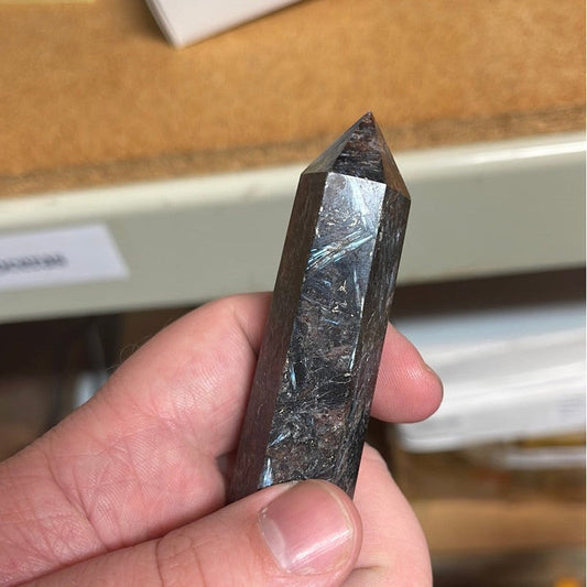 SHOW PRODUCT: Arfvedsonite Generator Point-Nature's Treasures
