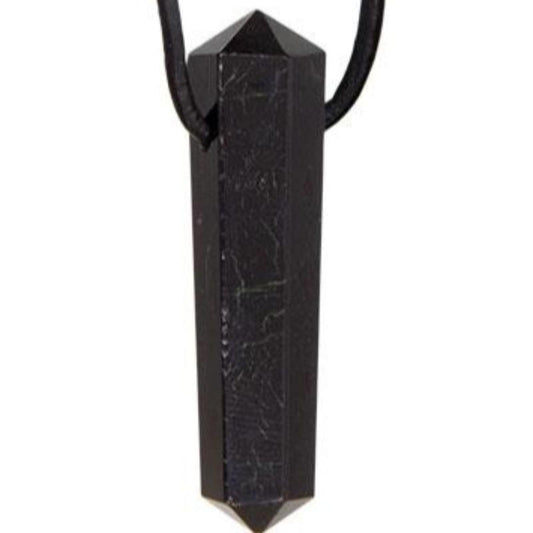 SHOW PRODUCT: Black Tourmaline Double Terminated Necklace-Nature's Treasures