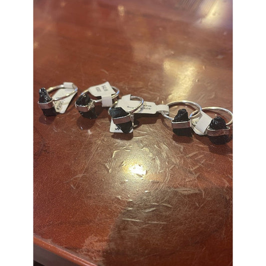 SHOW PRODUCT: Blue Tourmaline Ring Set In .925 Sterling Silver-Nature's Treasures