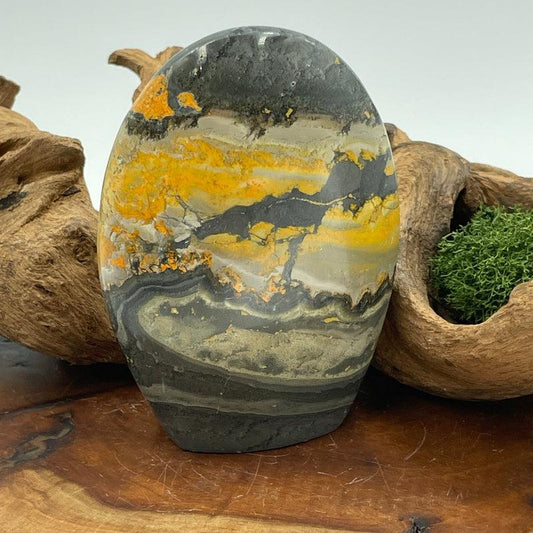 SHOW PRODUCT: Bumble Bee Jasper Free Form-Nature's Treasures