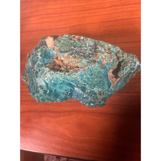 SHOW PRODUCT: Chrysocolla & Malachite Rough Specimen-Nature's Treasures