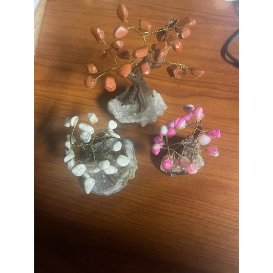 SHOW PRODUCT: Feng Shui Gemstone Tree on Smoky Quartz Base-Nature's Treasures