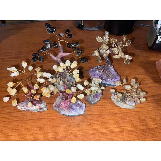 SHOW PRODUCT: Feng Shui Gemstone Tree w/ Amethyst Base-Nature's Treasures