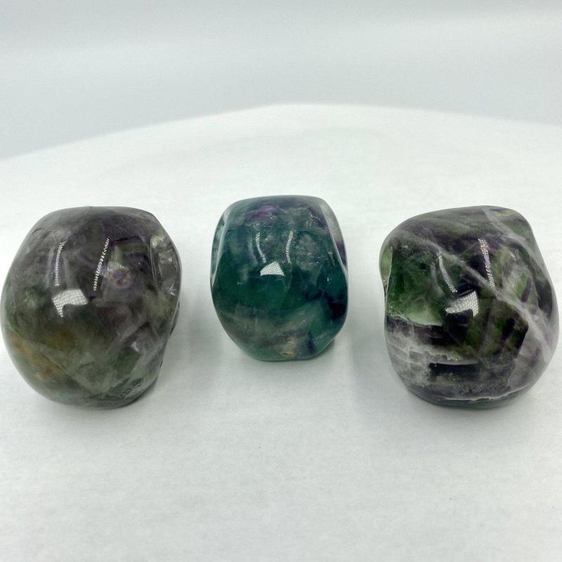 SHOW PRODUCT: Fluorite Skull Carvings-Nature's Treasures