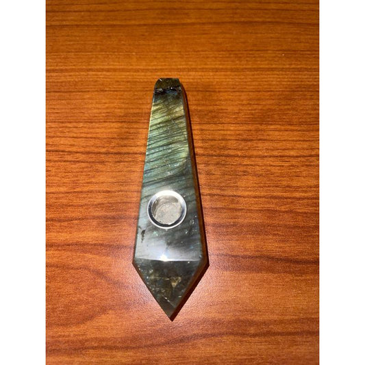 SHOW PRODUCT: Hand-Fashioned Crystal Pipe-Nature's Treasures