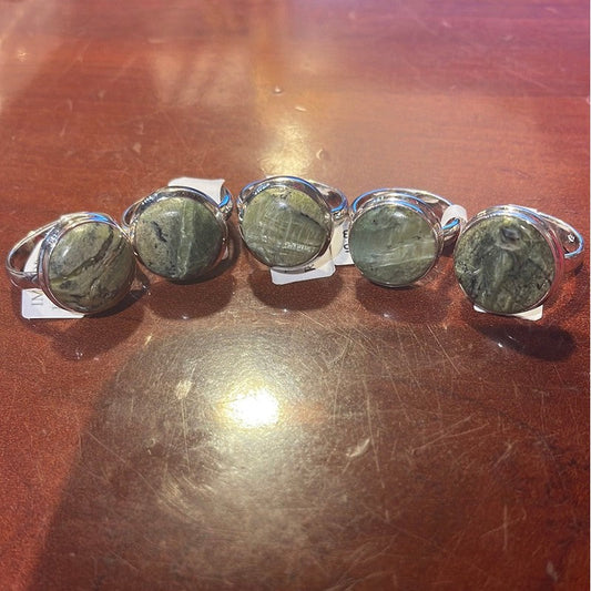 SHOW PRODUCT: Imperial Opal Ring Set in .925 Sterling Silver-Nature's Treasures