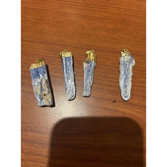 SHOW PRODUCT- Kyanite Rough Pendants-Nature's Treasures