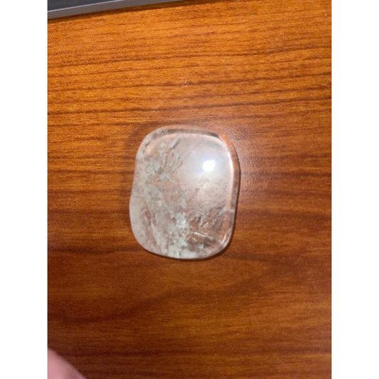 SHOW PRODUCT: Large Polished Clear Quartz Palm Stone-Nature's Treasures