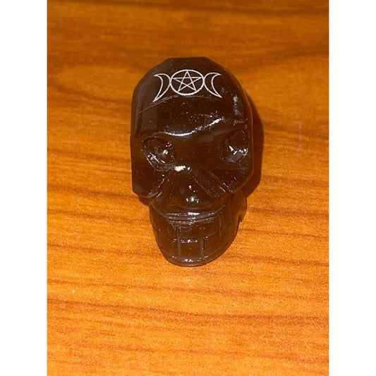 SHOW PRODUCT: Miniature and Small Crystal Skull Carvings-Nature's Treasures
