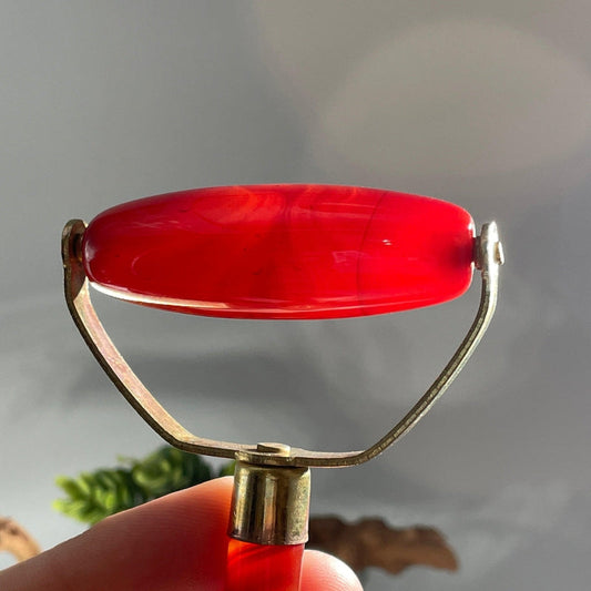SHOW PRODUCT: Natural Carnelian Face Massage Roller-Nature's Treasures