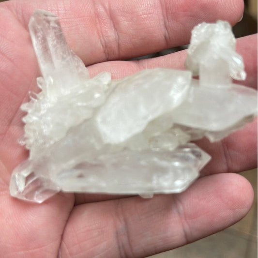SHOW PRODUCT: Natural Faden Quartz Point Cluster-Nature's Treasures