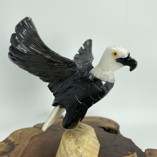 SHOW PRODUCT: Peruvian Soap Stone Eagle Statue-Nature's Treasures