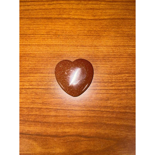 SHOW PRODUCT: Polished Goldstone Pocket Heart-Nature's Treasures