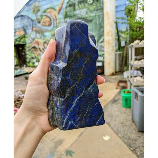 SHOW PRODUCT: Polished Lapis Lazuli Free Form from Pakistan-Nature's Treasures