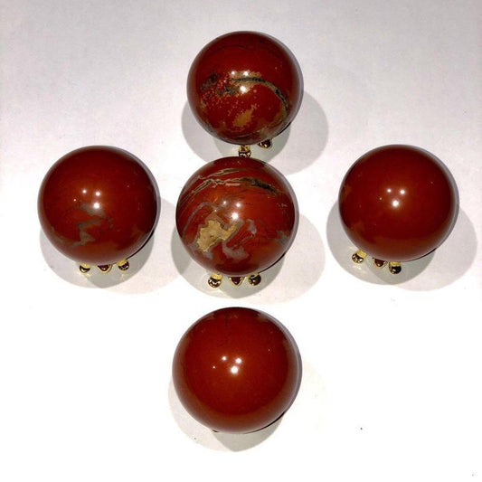 SHOW PRODUCT: Red Jasper Sphere 30mm-Nature's Treasures