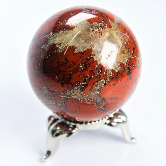 SHOW PRODUCT: Red Jasper Sphere 40mm-Nature's Treasures