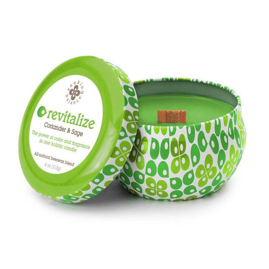 SHOW PRODUCT: Root Candles Seeking Balance Spa Collection || Revitalize - Coriander & Sage-Nature's Treasures