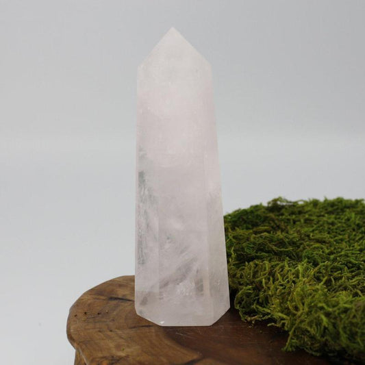 SHOW PRODUCT- Rose Quartz Tower Points-Nature's Treasures