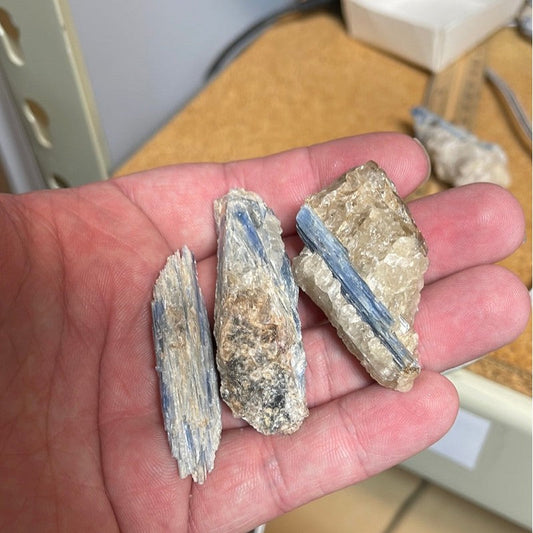 SHOW PRODUCT: Rough Kyanite in Matrix Specimens-Nature's Treasures
