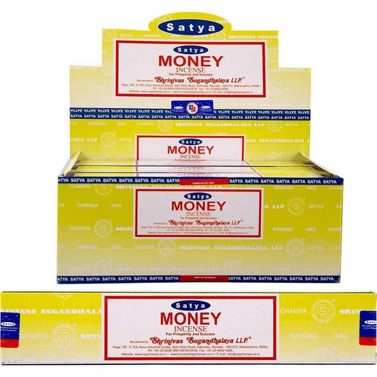 SHOW PRODUCT: Satya "Money" Masala Incense Sticks-Nature's Treasures