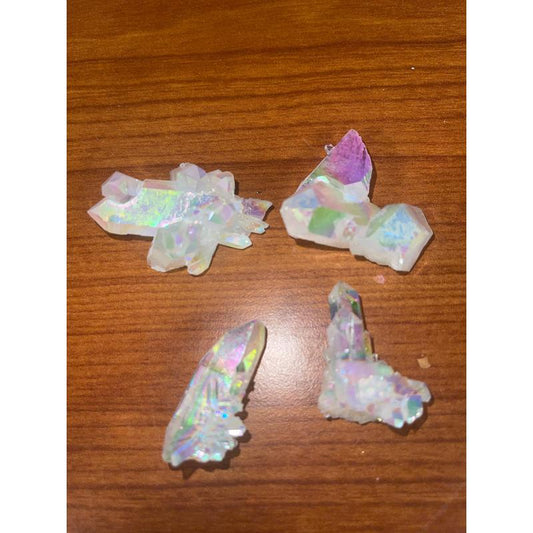 SHOW PRODUCT Small Angel Aura Quartz Clusters-Nature's Treasures