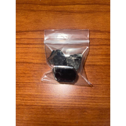 SHOW PRODUCT Small Bag of Rough Black Tourmaline-Nature's Treasures
