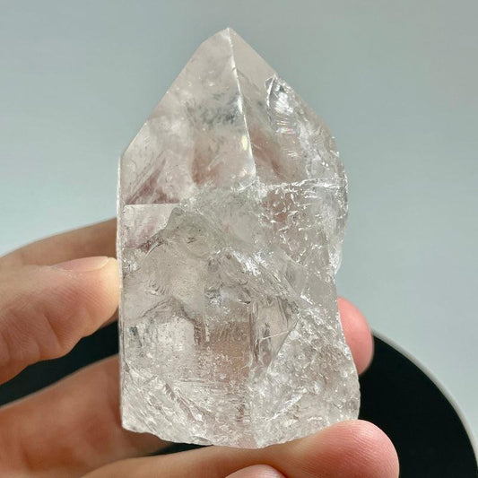 SHOW PRODUCT: Small Clear Quartz Half Polished Points-Nature's Treasures