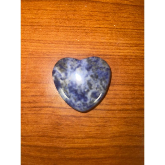 SHOW PRODUCT: Sodalite 40mm Pocket Heart-Nature's Treasures