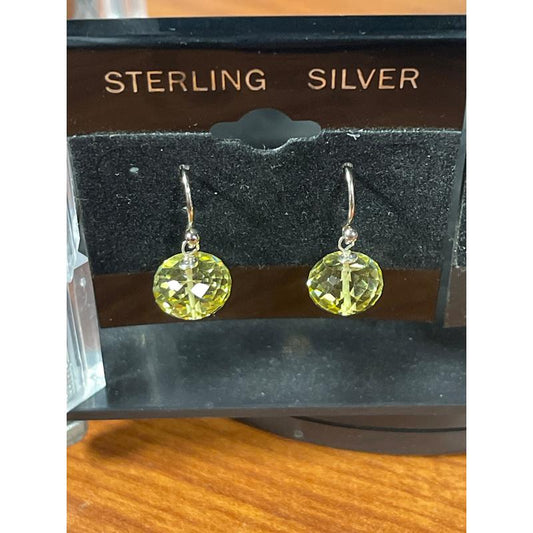 SHOW PRODUCT: Sterling Silver Crystal & Stone Earrings-Nature's Treasures