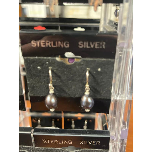 SHOW PRODUCT: Sterling Silver Crystal & Stone Earrings-Nature's Treasures