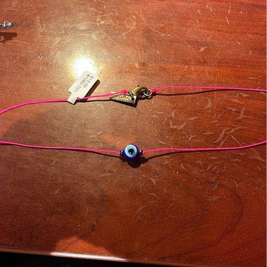 SHOW PRODUCT: Sweet Satya Evil Eye Protection Charm Choker Necklace-Nature's Treasures
