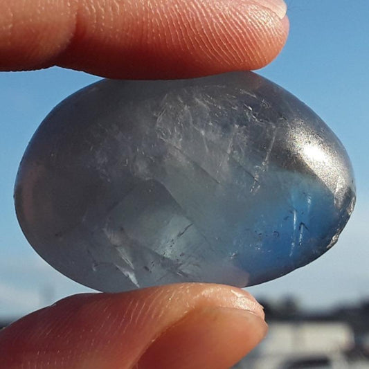SHOW PRODUCT: Tumbled Celestite Pebbles-Nature's Treasures