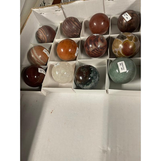 SHOW PRODUCT: Various 50mm Spheres-Nature's Treasures