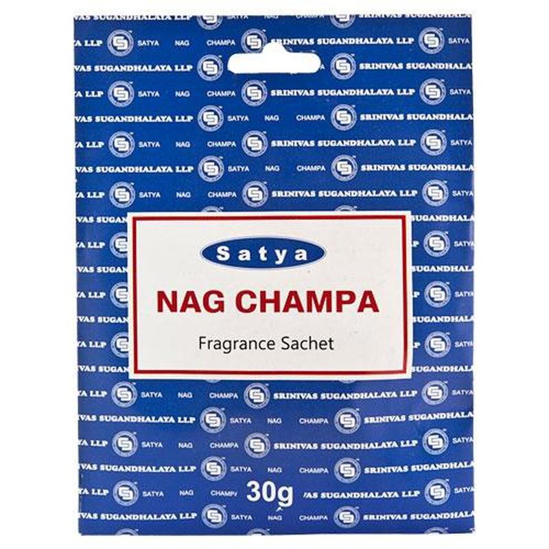 Satya Nag Champa Fragrance Sachet 30gr-Nature's Treasures