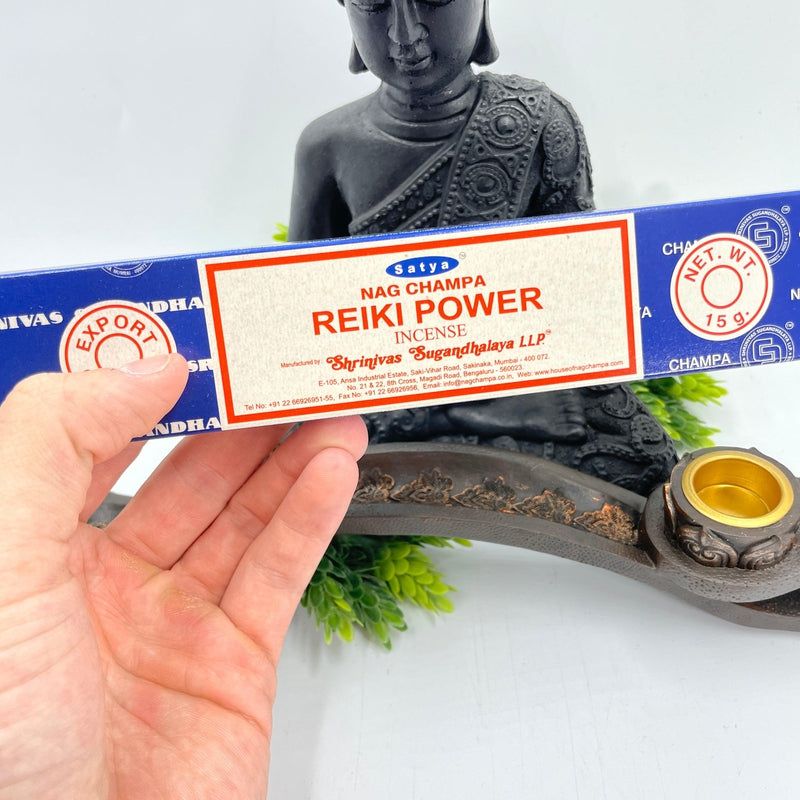 Satya "Reiki Power" Masala Incense Sticks 15g-Nature's Treasures