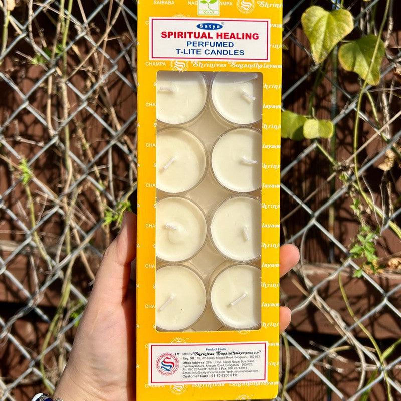 Satya Sai Baba Perfumed Tea Light Candles || Spiritual Healing-Nature's Treasures