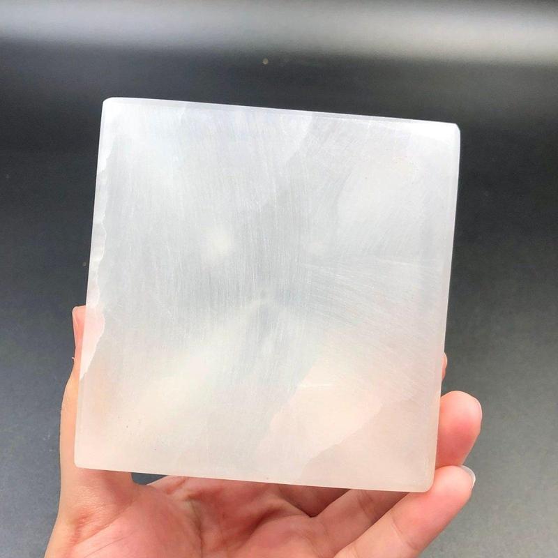 Selenite Satin Spar Pyramids || Aura Cleansing-Nature's Treasures