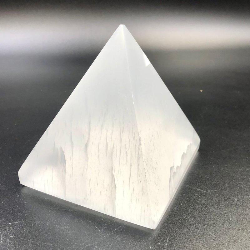 Selenite Satin Spar Pyramids || Aura Cleansing-Nature's Treasures