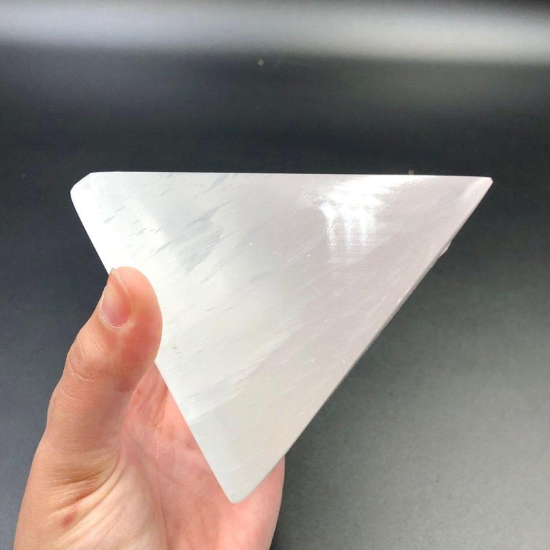 Selenite Satin Spar Pyramids || Aura Cleansing-Nature's Treasures
