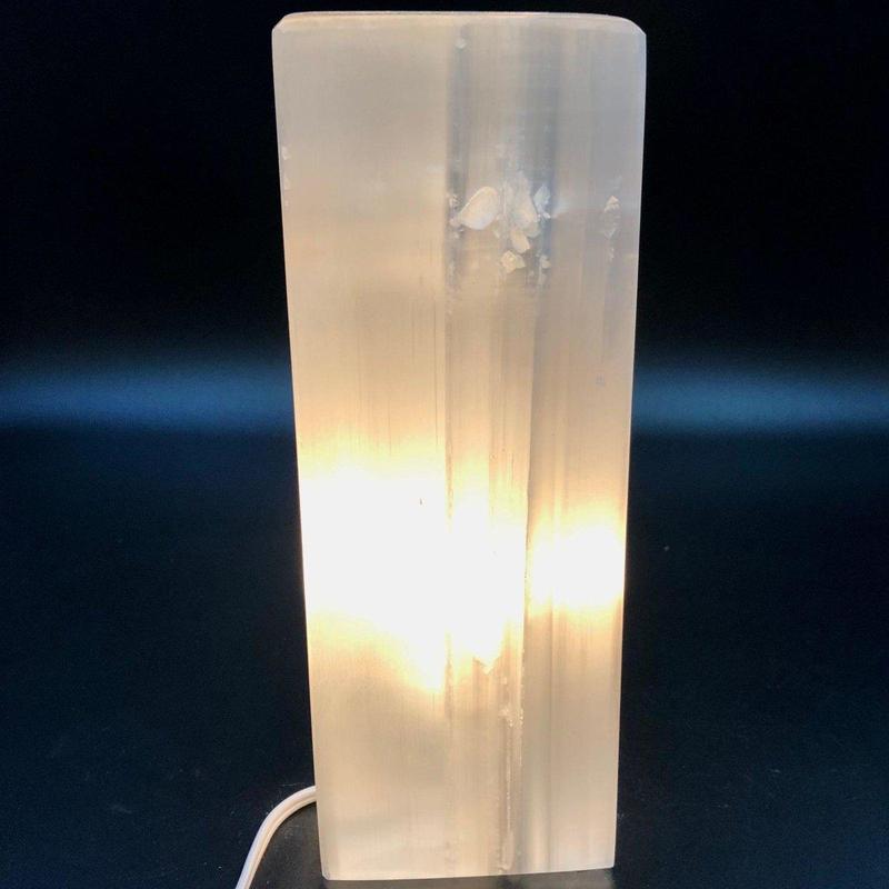 Selenite Satin Spar Tower Lamps || Aura Cleansing