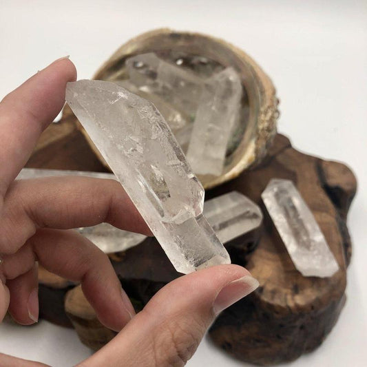 SHOW PRODUCT: Natural Clear Quartz Crystal || Single Point-Nature's Treasures