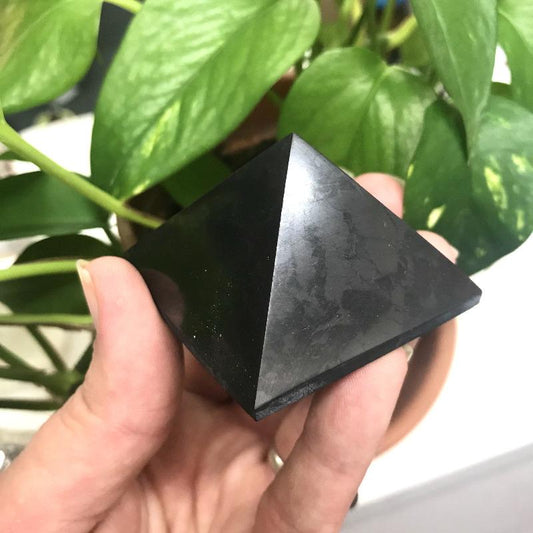 Shungite Pyramids || EMF Blocker, Protection || Russia-Nature's Treasures