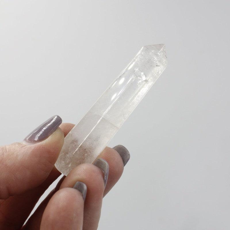 Small Clear Quartz Massage Point Tool || Cleansing-Nature's Treasures