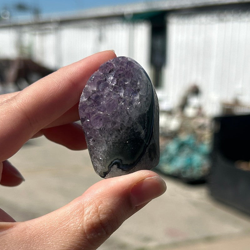 Small Cut Base Amethyst Clusters-Nature's Treasures