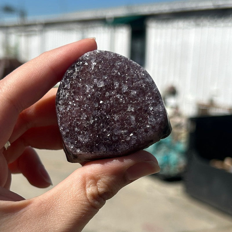 Small Cut Base Amethyst Clusters-Nature's Treasures