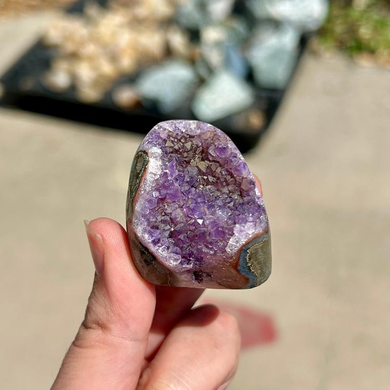 Small Cut Base Amethyst Clusters || Trunk Show 2024-Nature's Treasures