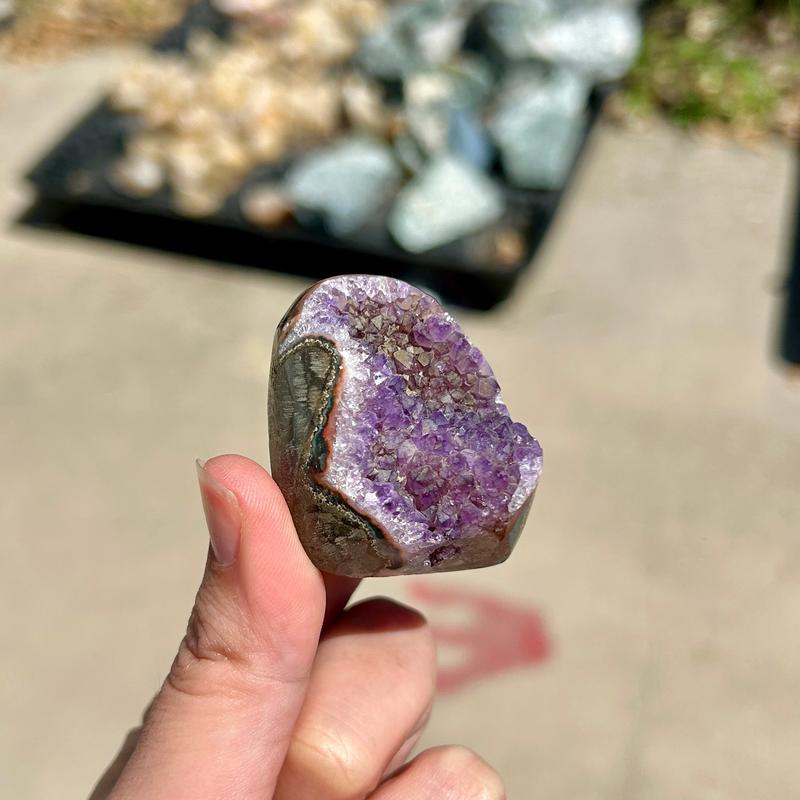 Small Cut Base Amethyst Clusters || Trunk Show 2024-Nature's Treasures