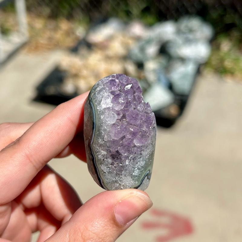 Small Cut Base Amethyst Clusters || Trunk Show 2024-Nature's Treasures