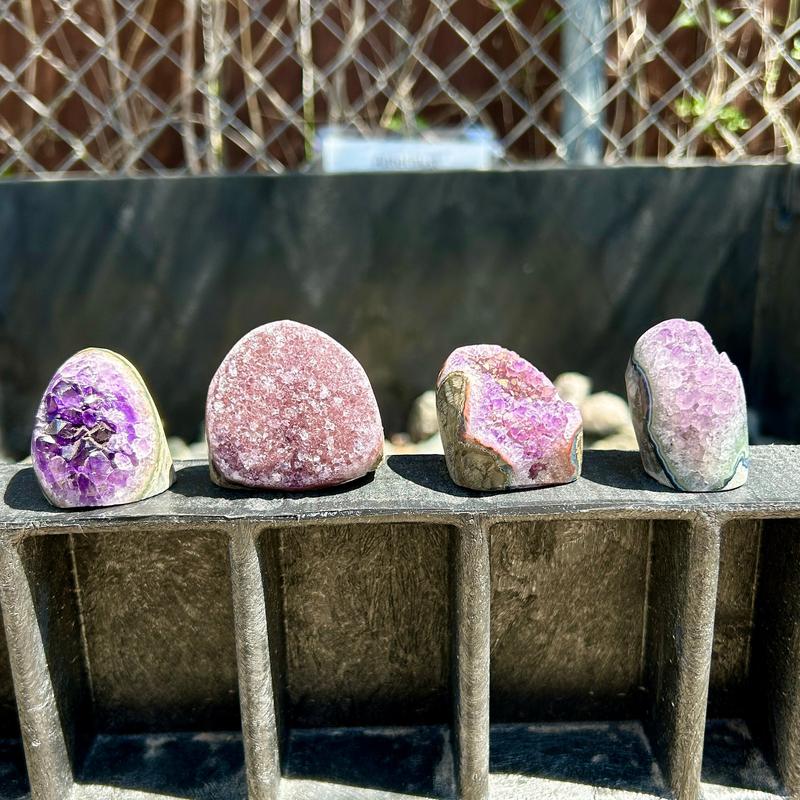 Small Cut Base Amethyst Clusters || Trunk Show 2024-Nature's Treasures